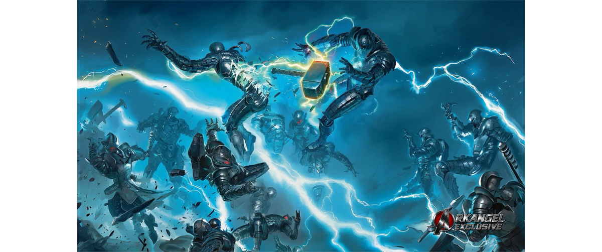 Mjolnir ArkAngel Exclusive Playmat - Stitched High Quality
