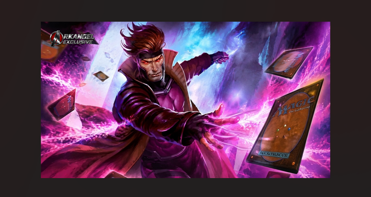 Gambit ArkAngel Exclusive Playmat - Stitched High Quality