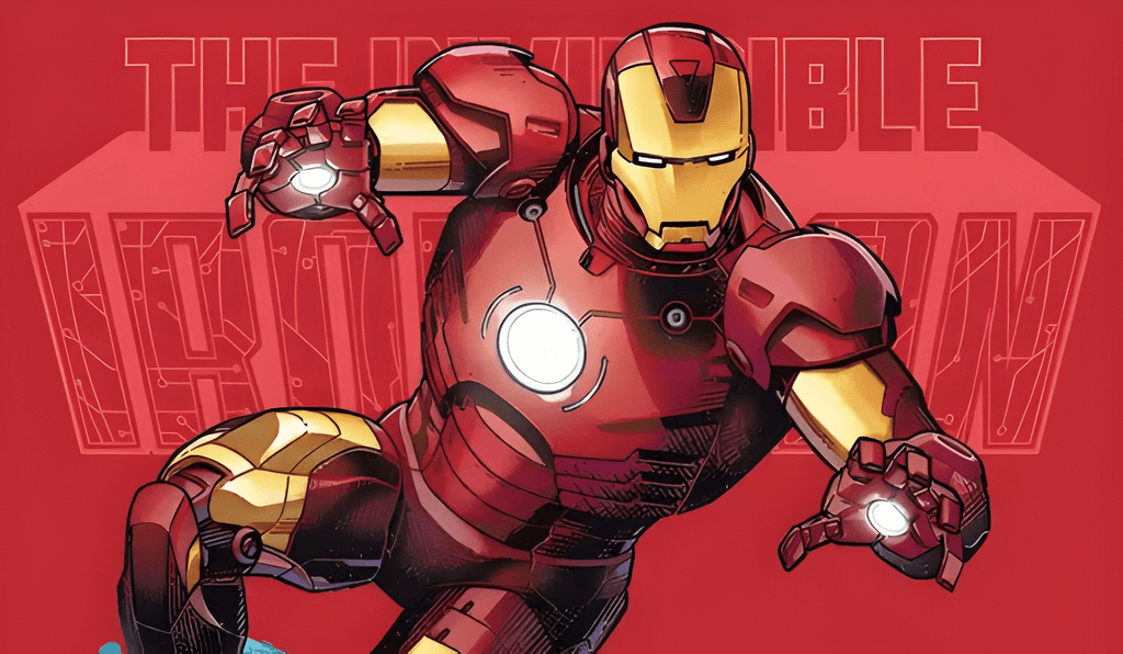 Iron Man Logo ArkAngel Exclusive Playmat - Stitched High Quality