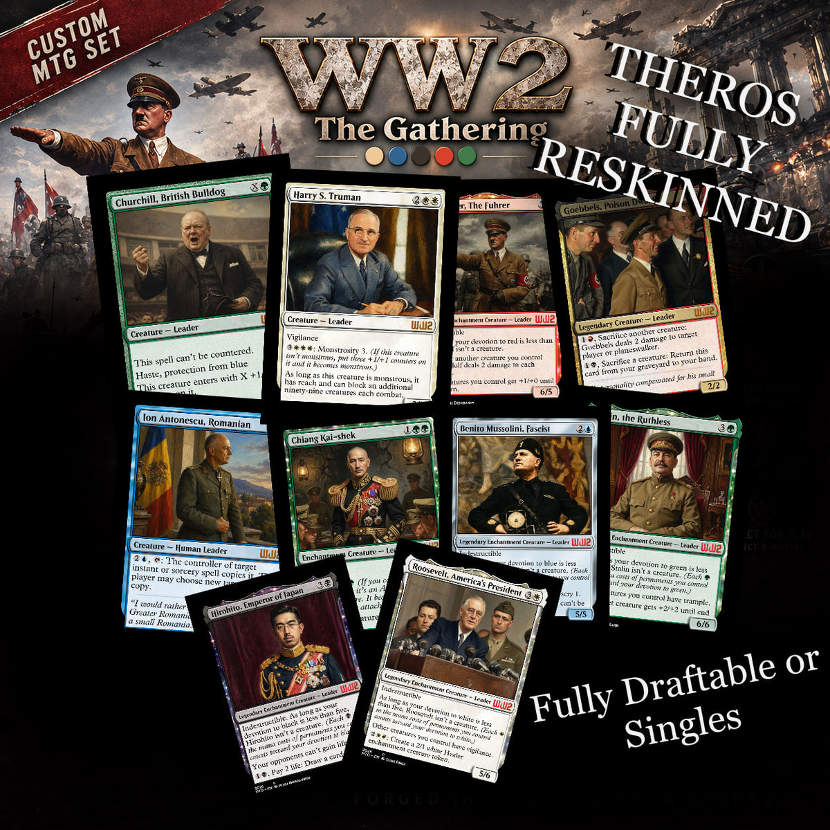 WW2 The Gathering Booster Draft Bundle - x3 Packs